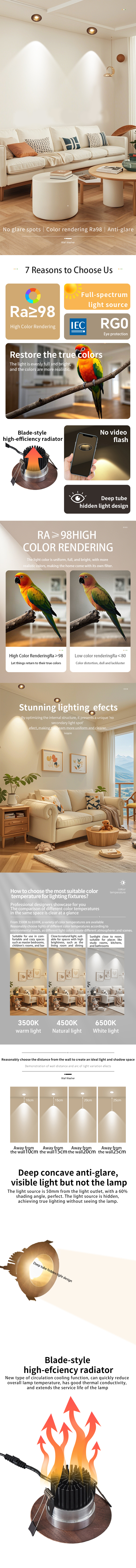 Living room walnut spotlight HB-L040(pic1)